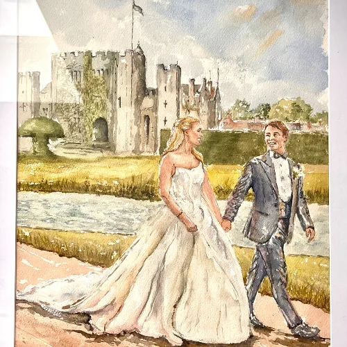 Live Wedding Painting by Patrick - Thumbnail 2