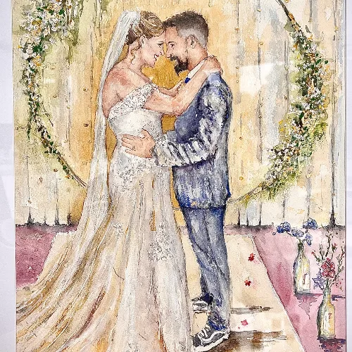 Live Wedding Painting by Patrick - Thumbnail 5
