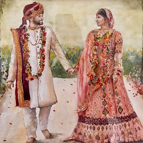 Live Wedding Painting by Patrick - Thumbnail 7