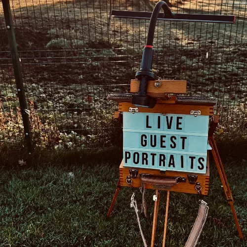 Live Wedding Guest Painting by Patrick - Thumbnail 5