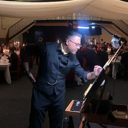 Live Wedding Guest Painting by Patrick - Thumbnail 7