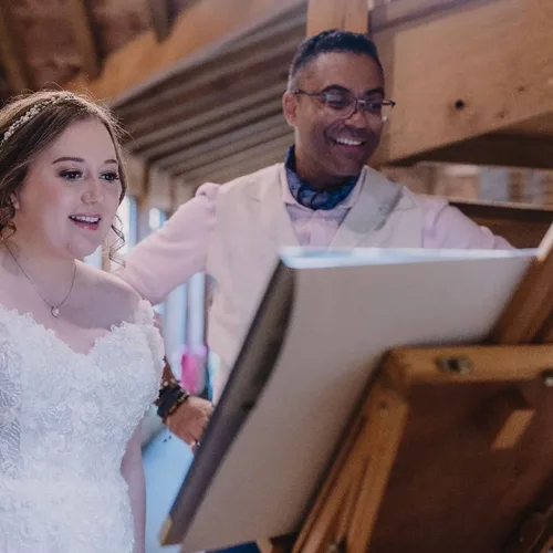 Live Wedding Painting by Patrick - Thumbnail 8