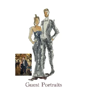  Live Wedding Guest Painting by Patrick  - Thumbnail 4