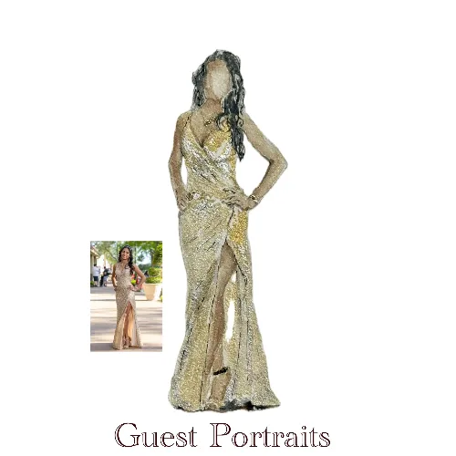 Live Wedding Guest Painting by Patrick - Image 5