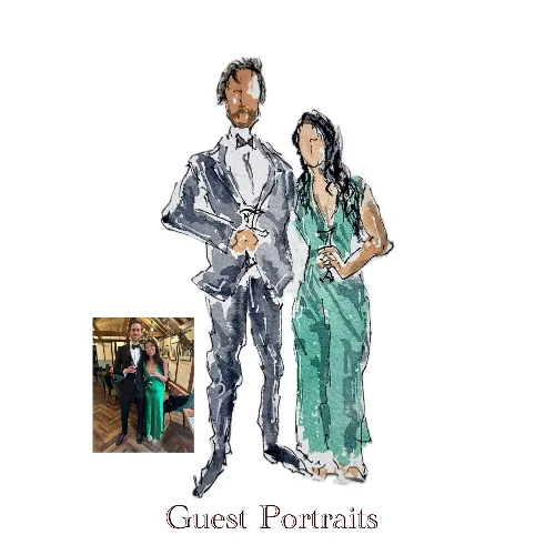 Live Wedding Guest Painting by Patrick - Thumbnail 7