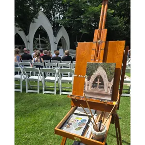 Warm & Romantic Heirloom Wedding Portrait Commission by Averi - Thumbnail 6