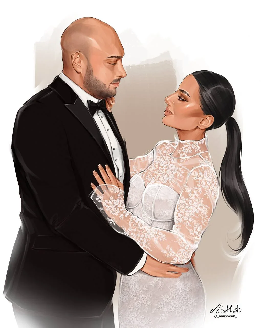 Elegant Custom Digital Portraits and Illustrations - Image 1