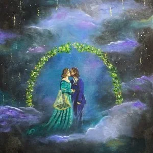 Magical Wedding Painting By Abigail - Image 1