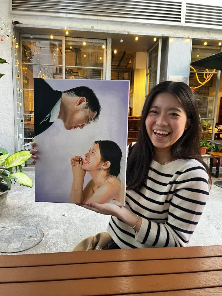 Maisy’s Moments: Personalised Wedding Painting Commission - Image 1