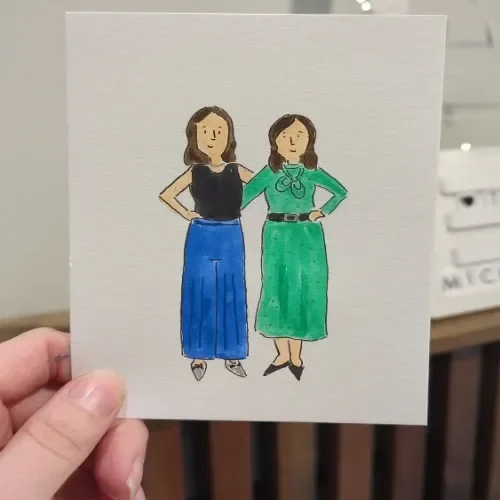 Guest Illustrations + Illustrated Place Settings by Michelle artwork