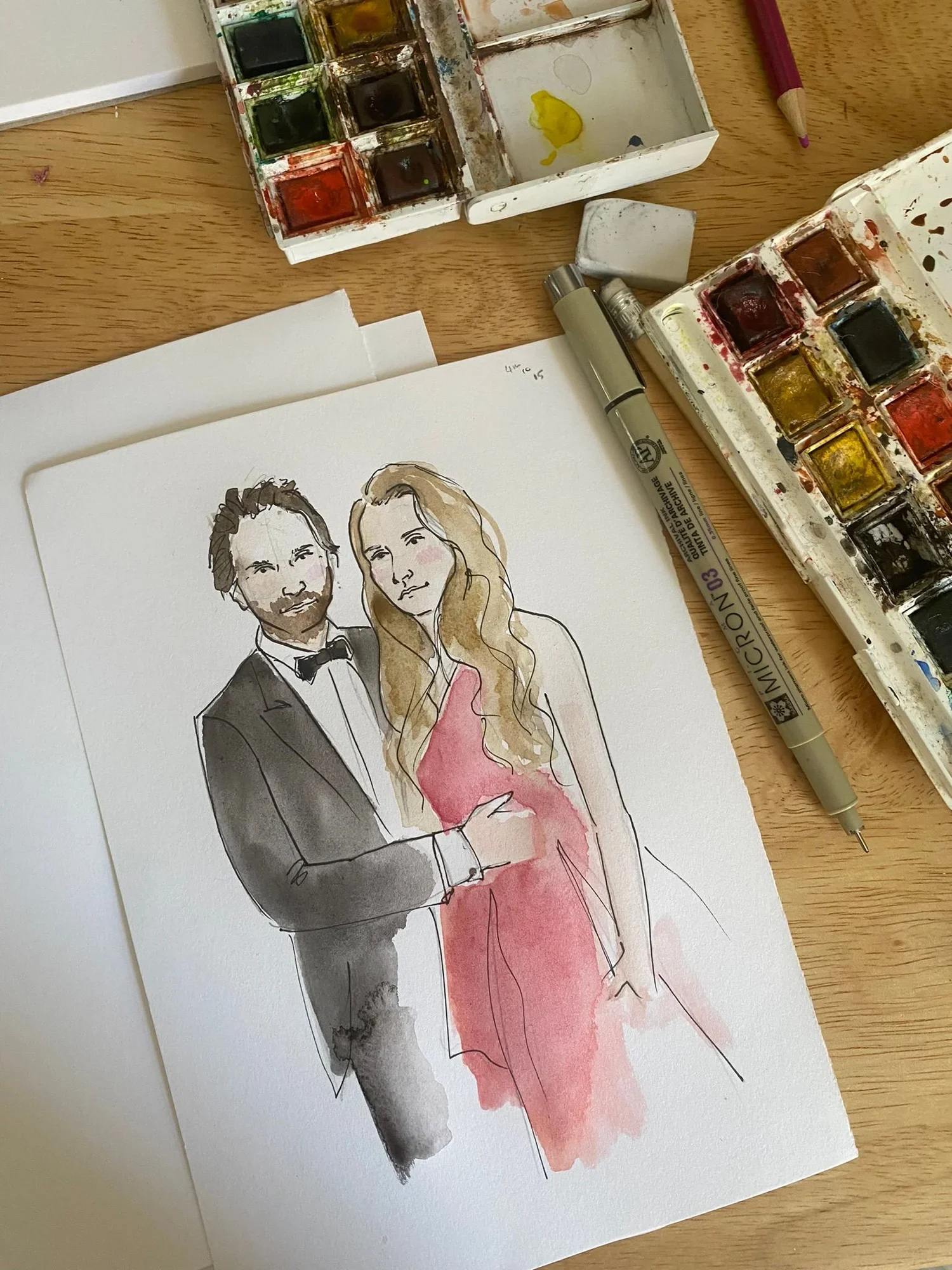 Bold & Expressive Guest Illustrations by Lucy - Image 1