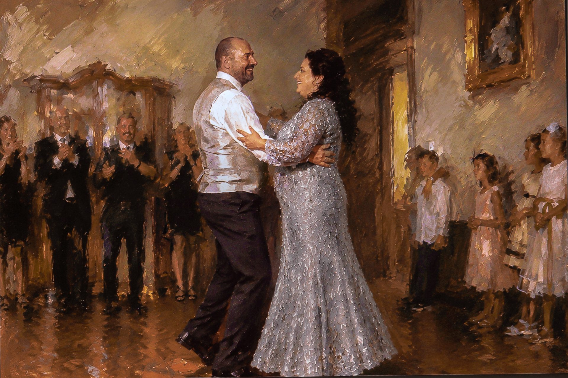 Live Wedding Paintings by Royal Society Artist Dorian RMS - Image 1