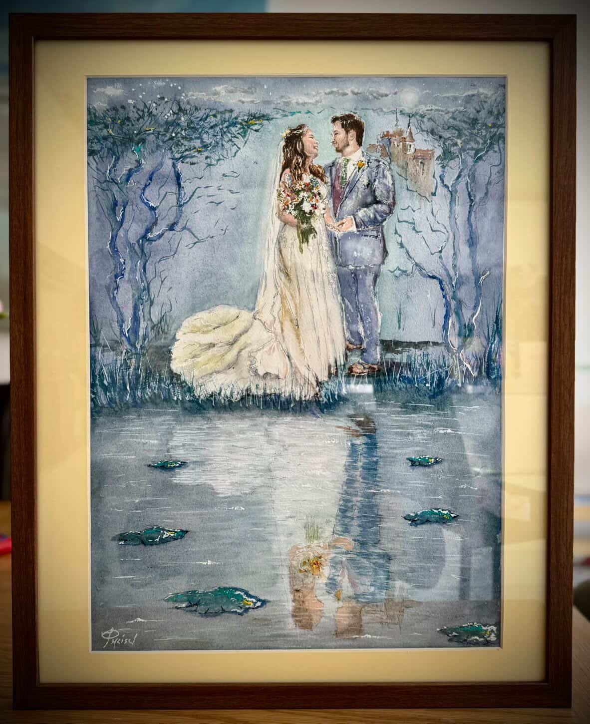 Live Wedding Painting by Patrick - Image 5