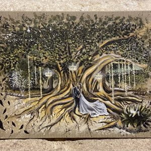 live wedding painting