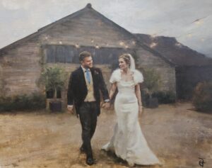 Oil on board, 16x20"