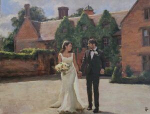 Oil on board, 16x20"